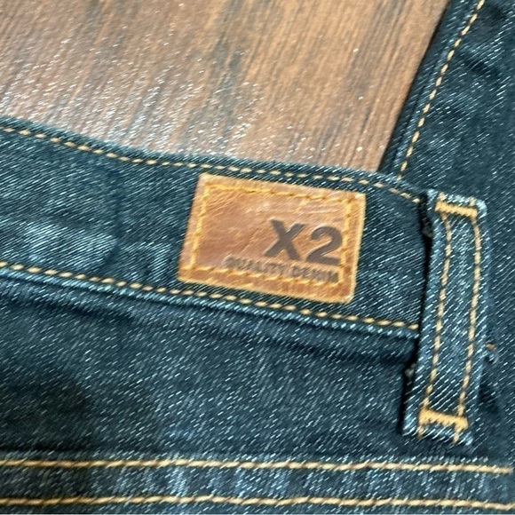 EXPRESS JEANS curvy fit boot cut short size 6 dark Wash denim nwt Y2K fashion - Picture 4 of 10